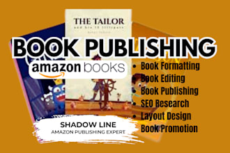 upload and set up your book on amazon KDP