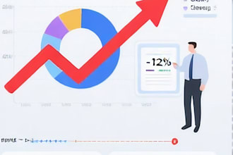 business data analytics and dashboard visualization