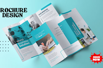 design digital brochure, business catalog pdf brochure lookbook proposal handout