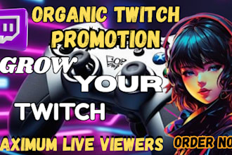 do twitch channel promotion