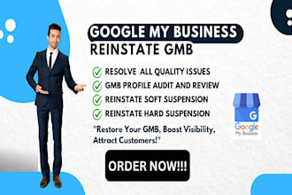 reinstate suspended gmb and fix google my business issues fast