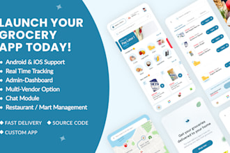 build on demand grocery delivery and food delivery app like instacart, uber eats