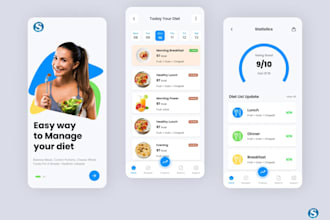 build ai calorie tracking app weight loss plan app dietician habit tracking app