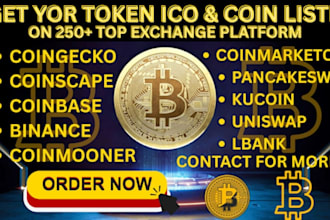 do instant coin or token listing on top exchange platform
