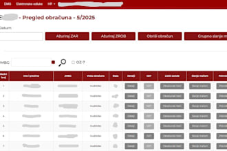 develop a custom asp net web application with sql database