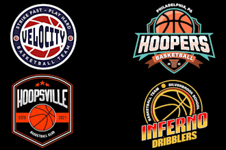 create a baseball, basketball, soccer, hockey and any sports logo design