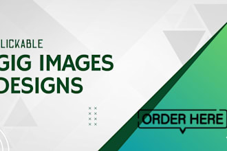 create fiverr gig image cover clickable picture design