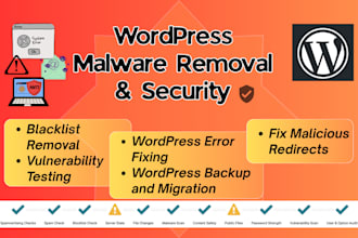 do wordpress malware removal and fix errors