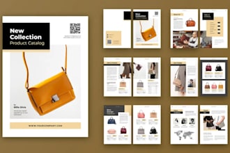design product catalogue, brochure design, sell sheet, booklet, magazine design