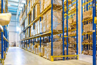 do 3d photorealistic warehouse interior and exterior