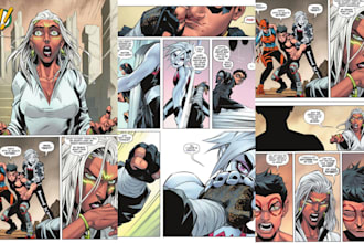 draw manga or comic page anime illustration webtoon graphic novel for you