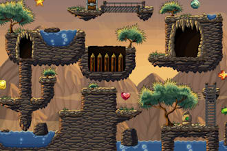 create crisp 2d pixel art platformer tileset for rpg tilemap backgrounds
