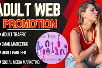 do adult web promotion, erotic books, lingerie toys  adult shopify store