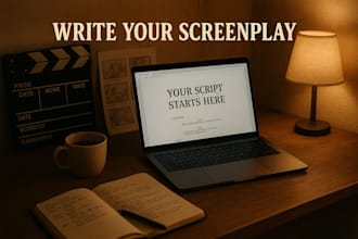 professionally do your script writing , screenplay , video ads , prompt engineer