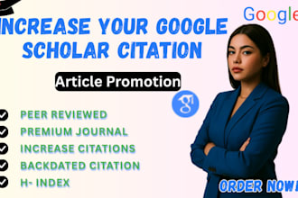 increase google scholar citation referencing research publications and journals
