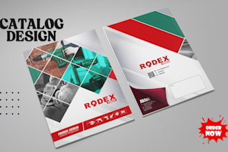 design digital product catalog, lookbook, sell sheet, brochure and catalog