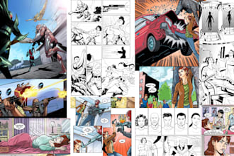 draw comic book graphic novel illustration nsfw comic art anime comic artist