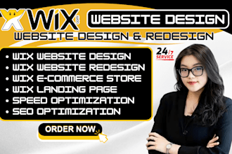 do wix website redesign wix website design wix landing page wix ecommerce design