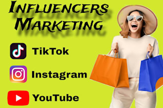 find instagram tiktok influencers for infuencers marketing