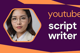 do documentary script, true crime script, movie script, youtube script writer