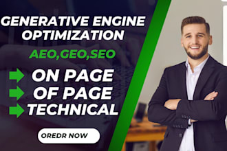 do generative engine optimization GEO, SEO, gmb aeo for chatgpt ai and google