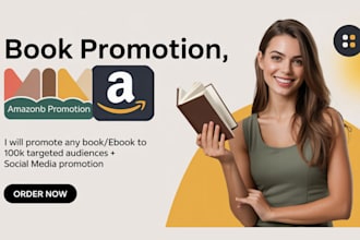 promote ebook romance book, children book, cookbook, christian book, booktok ads
