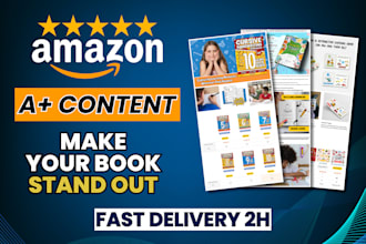 design stunning amazon kdp a plus content in 3 hours