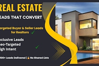 generate verified real estate leads for agents, brokers, realtors