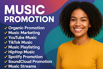 do music promotion, spotify, soundcloud, billbord, music marketing, playlist