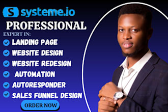 systeme io sales funnel,system io landing page,website,getresponse,clickfunnels