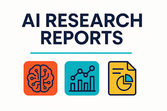 be your expert ai research report writer