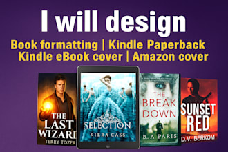design book formatting kindle paperback ebook cover amazon cover