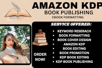 publish your book on amazon kdp self publishing spanish book formatting promote