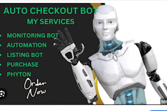 develop shopping bot auto purchase bot popmart bot auto buying bot pokemon bot