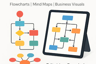 illustrate technical, business, or educational diagrams