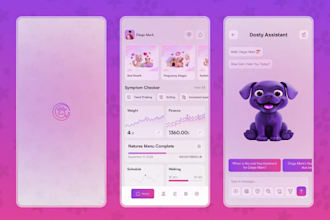 develop ai pet care app, ai pet tracking app, pet monitor app, veterinary app