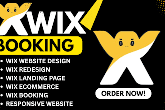 build wix website redesign wix booking website design, wix studio, wix redesign