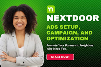 setup nextdoor ads as your nextdoor manager for nextdoor ads