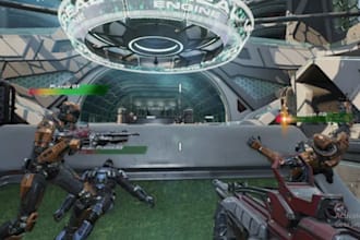create 3d game environment, level design in unreal engine