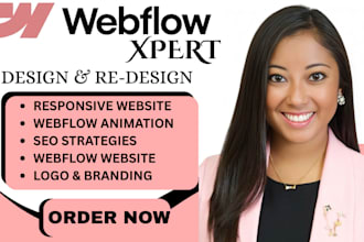 transform ideas into interactive webflow websites expert in animation, figma