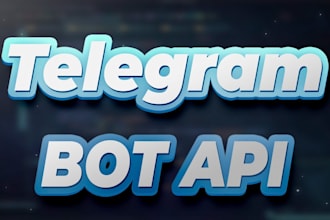 develop tiktok API bot, instagram API bot, youtube API bot, telegram API bot