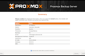install and setup your website on coolify aws gsp and promox