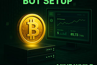 automate earnings with a high performance bitcoin bot installation
