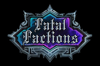 hand paint fantasy logo