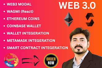 build web3, dapp, smart contracts, meta mask integration, ethereum bloackchain