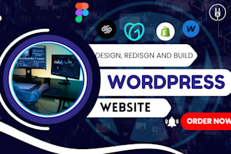 design wordpress business website, woocommerce, framer, odoo, wix, shopify store