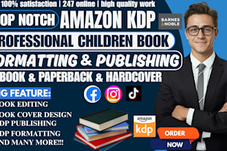 do KDP book formatting childrens book formatting and publishing for amazon KDP