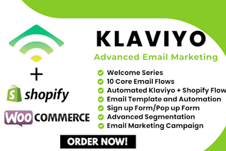 setup klaviyo email marketing flows integrate shopify ecommerce sales funnels