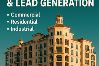 do commercial real estate skip tracing and database building