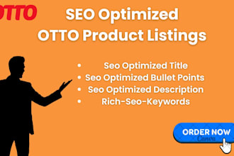 erstellung von SEO optimierten produktlistings auf dem otto marktplatz